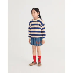 Pickles The Dog Denimkjol Navy Blue><noscript><img width=