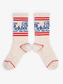 Pickles The Dog Långa Strumpor Offwhite>Bobo Choses Hot