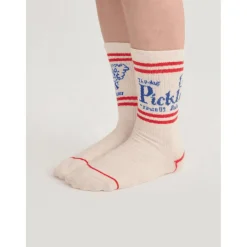 Pickles The Dog Långa Strumpor Offwhite><noscript><img width=