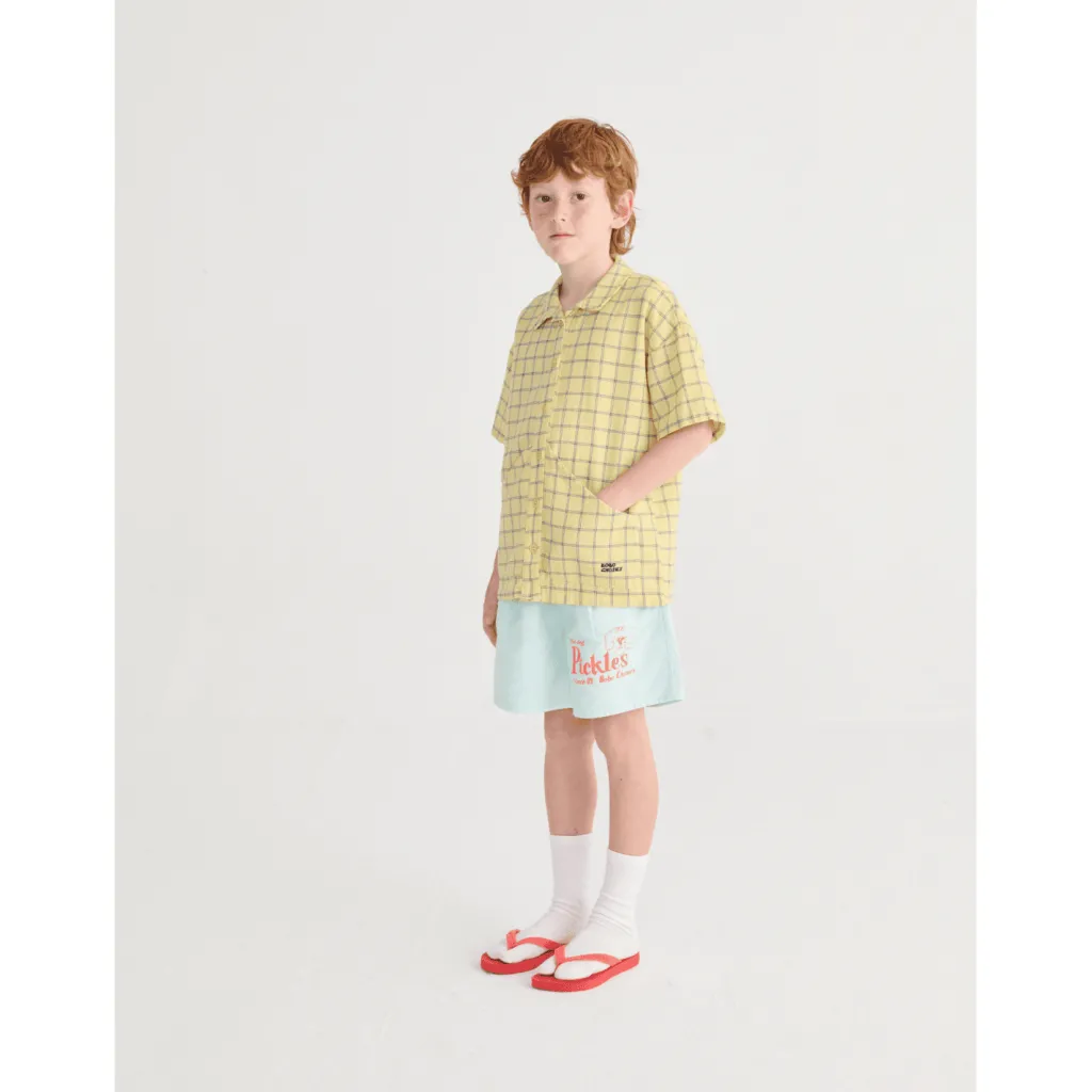 Pickles The Dog Shorts Light Blue>Bobo Choses Clearance