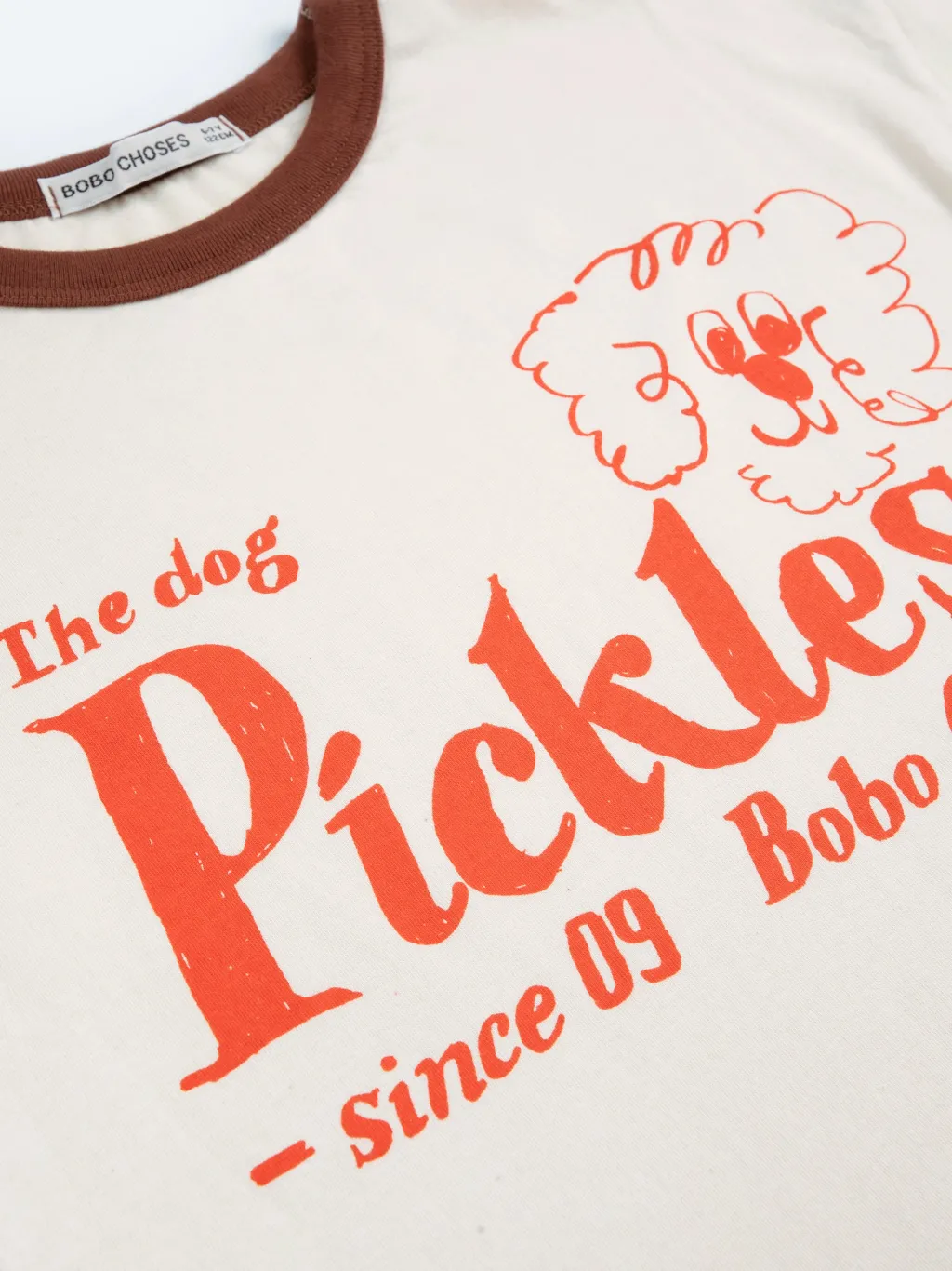 Pickles The Dog T-shirt Offwhite>Bobo Choses Discount