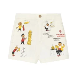 Pig Kid Shorts White Logo>The Animals Observatory Hot