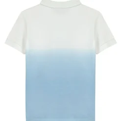 Pikétröja Med Tie-dye-look Blå><noscript><img width=