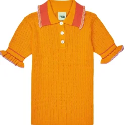 Pikétröja Med Volanger Sunflower>FUB