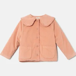 Pinwale Corduroy Ruffle Jacka Pink>My Little Cozmo Discount