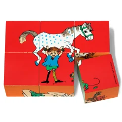 Pippi Pusselblock - 6 Delar>Micki Discount