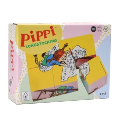 Pippi Pusselblock - 6 Delar><noscript><img width=