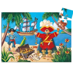 Piratpussel - 36 Bitar Multi>Djeco Best