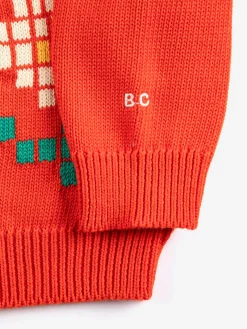 Pixel Daisy Kofta Red><noscript><img width=
