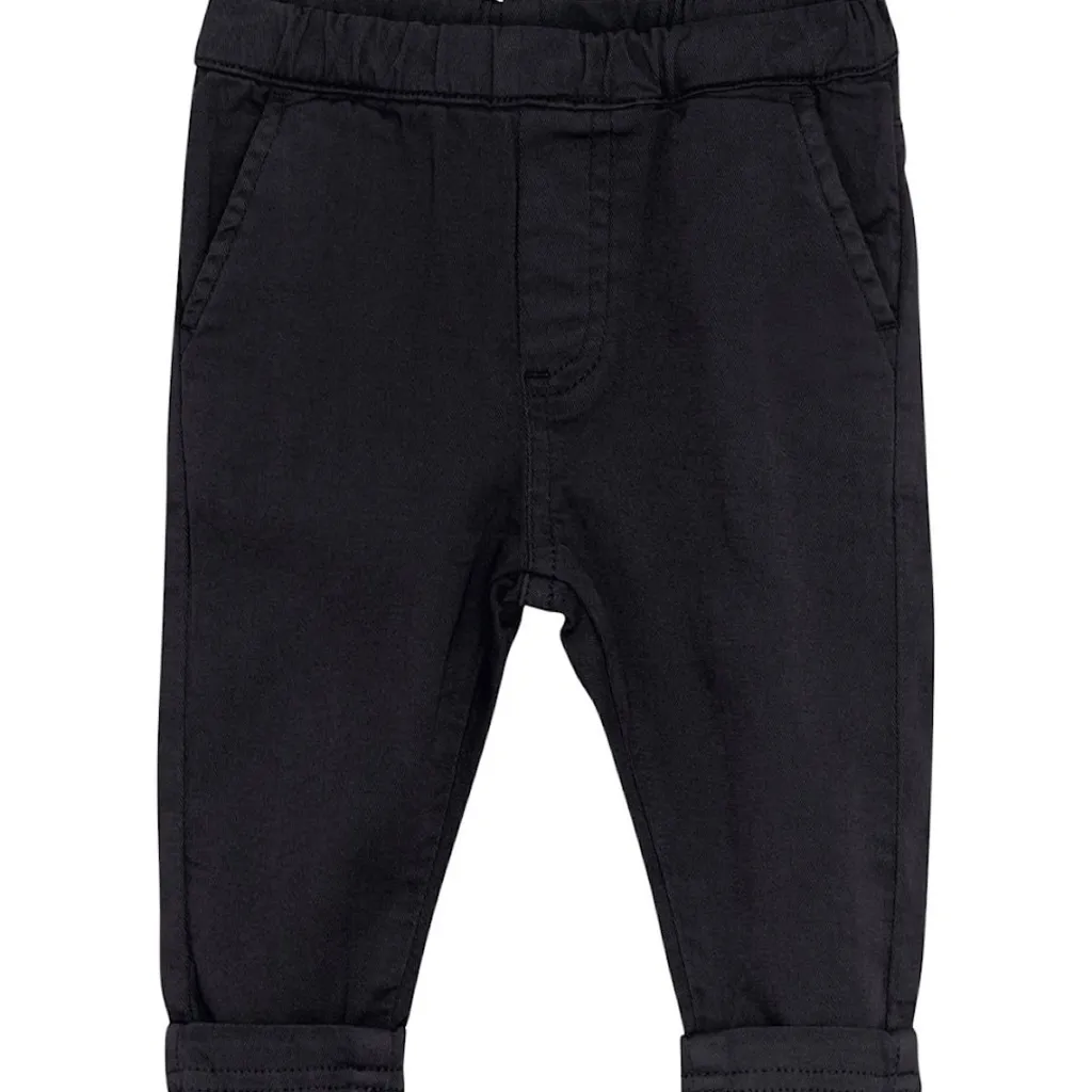 Plain Twill Byxor Dark Navy>Minymo Best