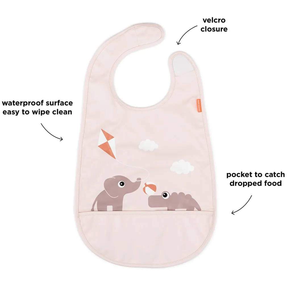 Playground Bib Med Kardborreband Powder>Done by Deer Online