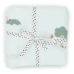 Playground Swaddle Blue>Done by Deer