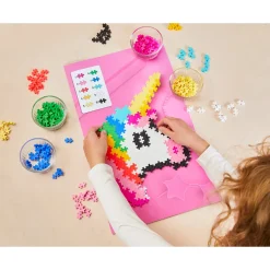 Puzzle By Number Enhörning - 250 Stycken Mix>Plus-Plus New