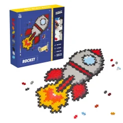 Puzzle By Number Rymdraket - 500 Bitar Mix>Plus-Plus New