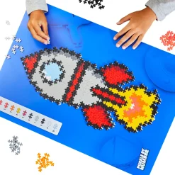 Puzzle By Number Rymdraket - 500 Bitar Mix>Plus-Plus New