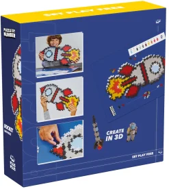 Puzzle By Number Rymdraket - 500 Bitar Mix><noscript><img width=