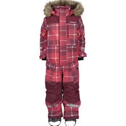 Polarbjörnen Winter Coveralls i Rusty Wine>Didriksons Best