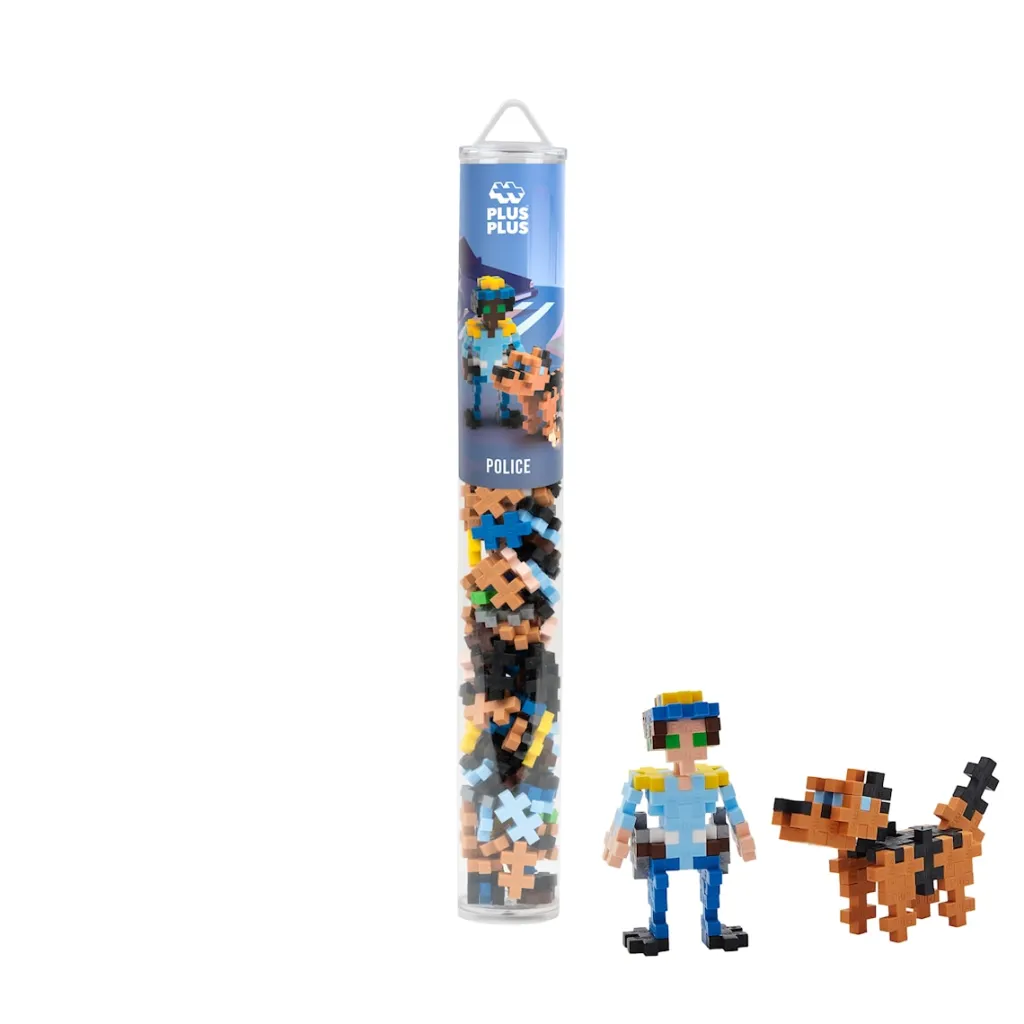 Polis Och Hund 100 Pcs>Plus-Plus