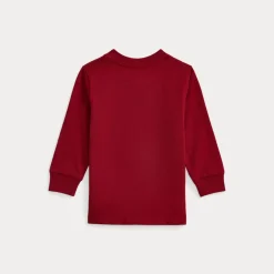 Polo Bear Långärmad Tröja Bear Holiday Red>Ralph Lauren New