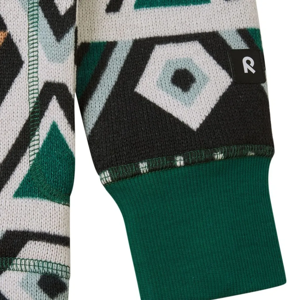 Polyester Fleecejacka Deeper Green>Reima Clearance