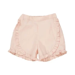 Poplin Frill Shorts Dusty Rose>Copenhagen Colors Online