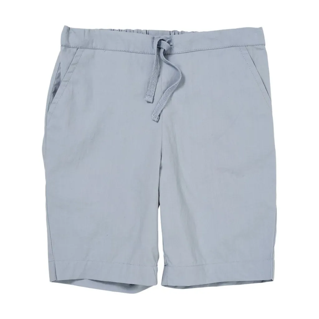 Poplin Shorts Dusty Blue>Copenhagen Colors New