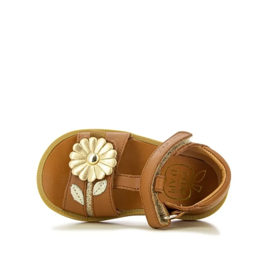 Poppy Daisy Sandaler Camel>Pom Dapi Sale