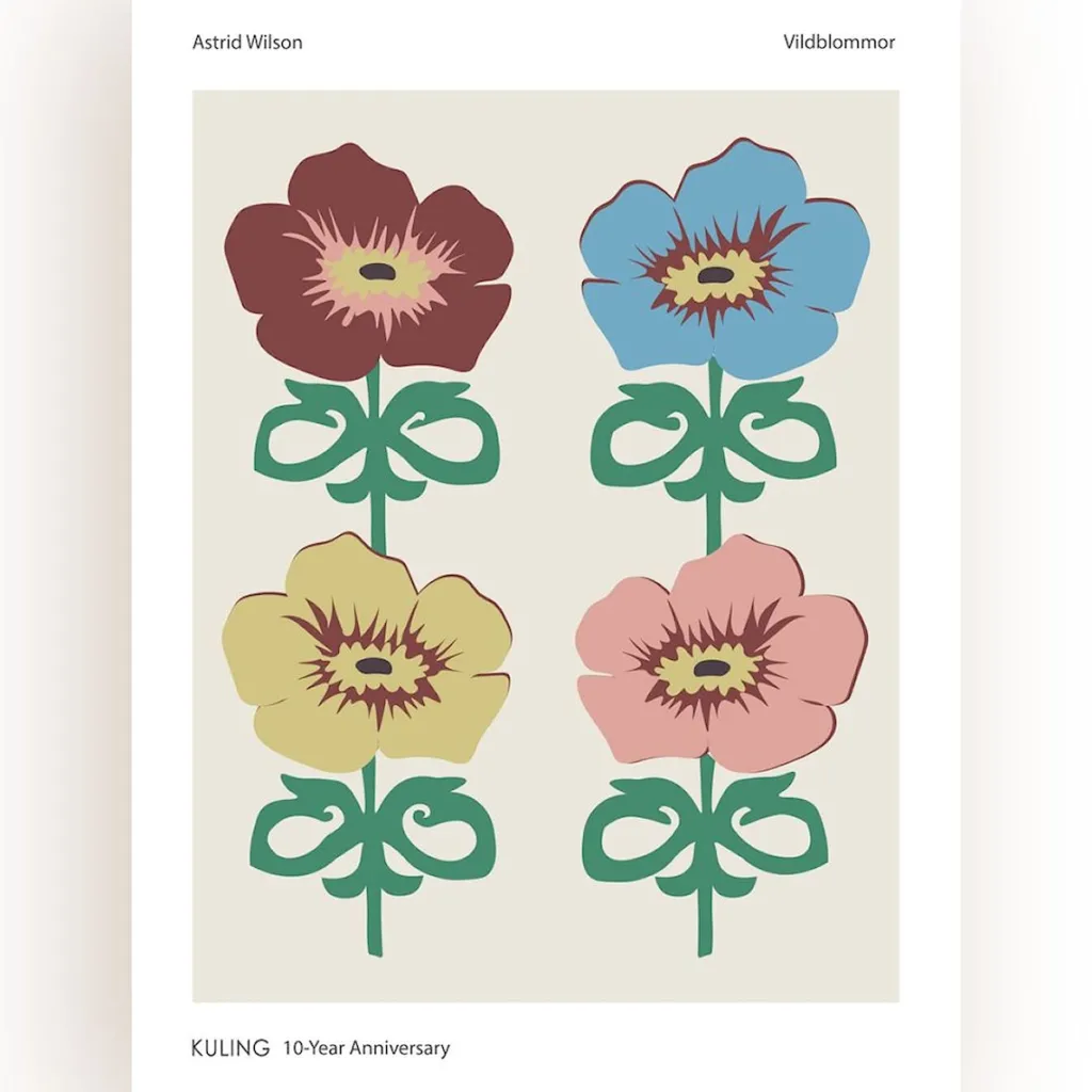 Poster 50x70 X Astrid Wilson FSC Mix Affisch>Kuling Clearance