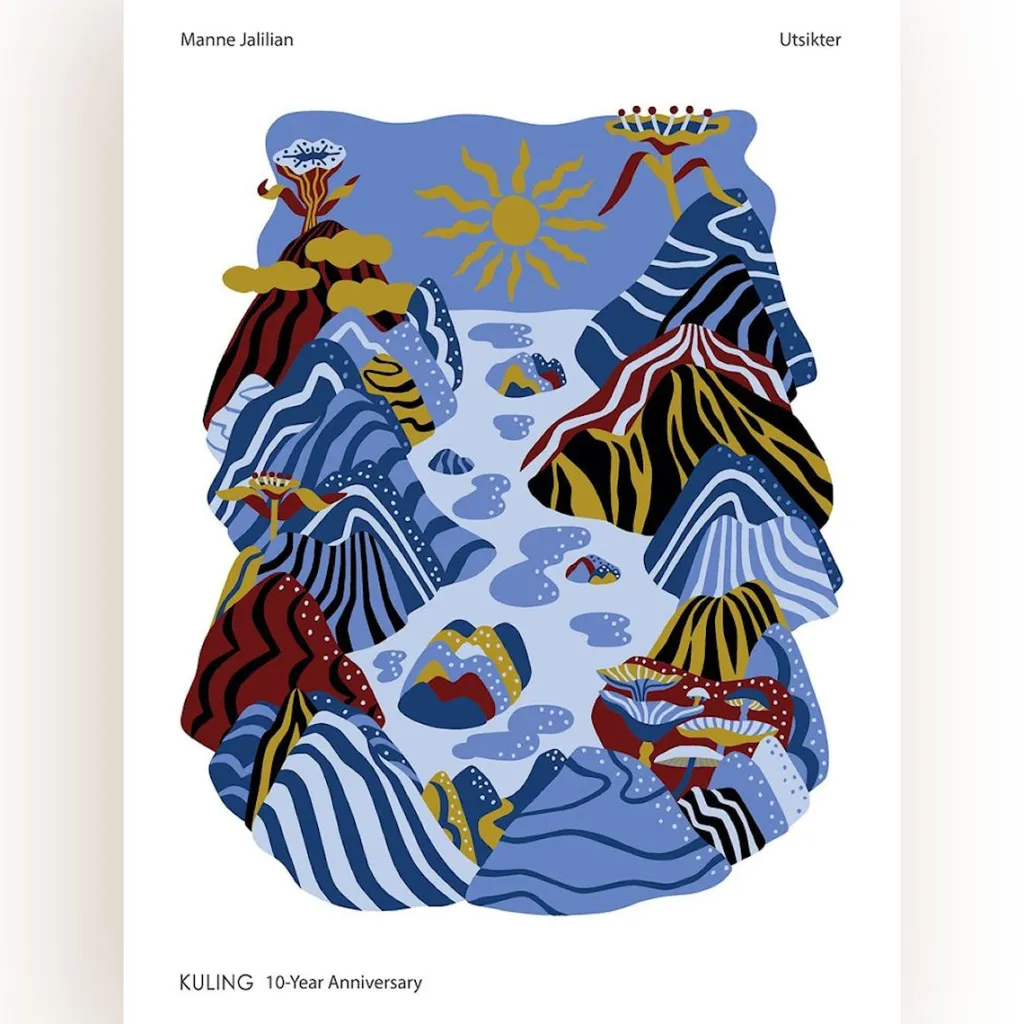 Poster 50x70 X Manne Jalilian FSC Mix Affisch Vit>Kuling Online