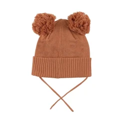 Prag Stickad Mössa Hazelnut><noscript><img width=