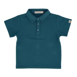 Prehn Pikétröja Bluegreen>Gullkorn Design Best