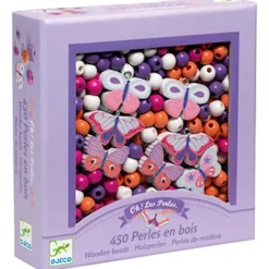 Pärlor Av Trä Butterflies>Djeco Discount