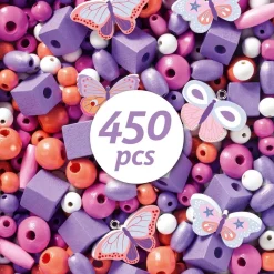 Pärlor Av Trä Butterflies><noscript><img width=