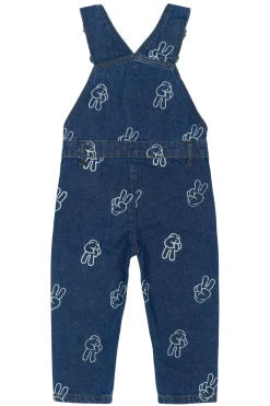 Prosper Hängselbyxor Medium Blue Denim>The New Siblings