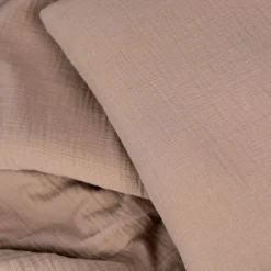 Påslakanset Spjälsäng Muslin Brown>NG Baby Outlet