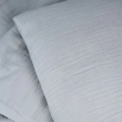 Påslakanset Spjälsäng Muslin Greige><noscript><img width=