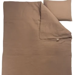 Påslakanset Vagn/Vagga Muslin Brown><noscript><img width=