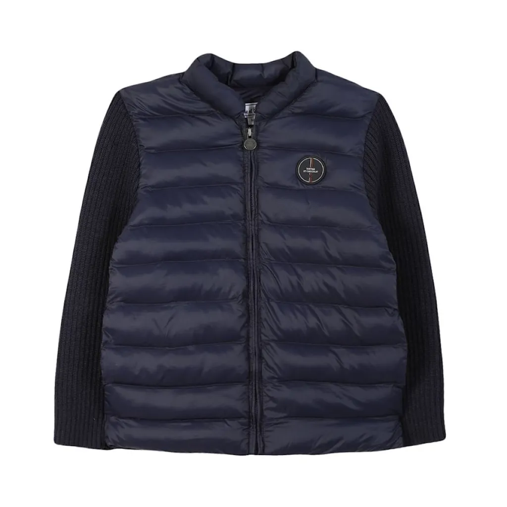 Pufferjacka Navy>Tartine et Chocolat New