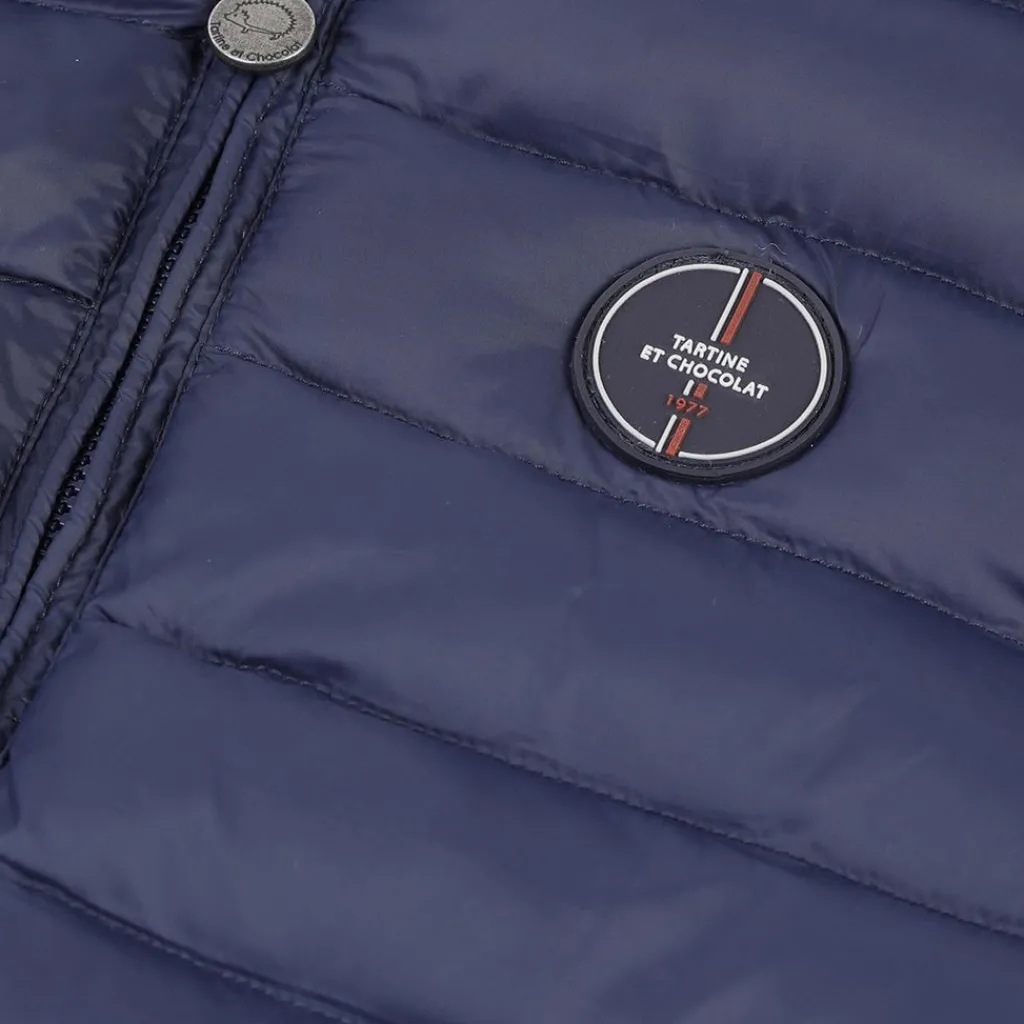 Pufferjacka Navy>Tartine et Chocolat New