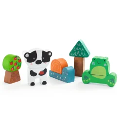 Puzz & Match Happy 2-i-1 Avlastningspussel Och Byggklossar><noscript><img width=