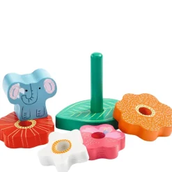 Puzz & Stack Happy 2-i-1 Avlastningspussel Och Stapelbar Leksak><noscript><img width=