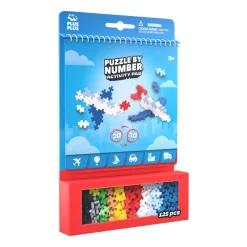 Puzzle By Number Activity Pad Transportation>Plus-Plus Sale