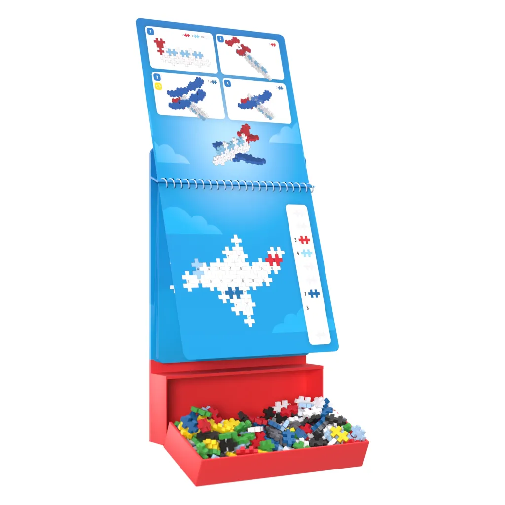 Puzzle By Number Activity Pad Transportation>Plus-Plus Sale