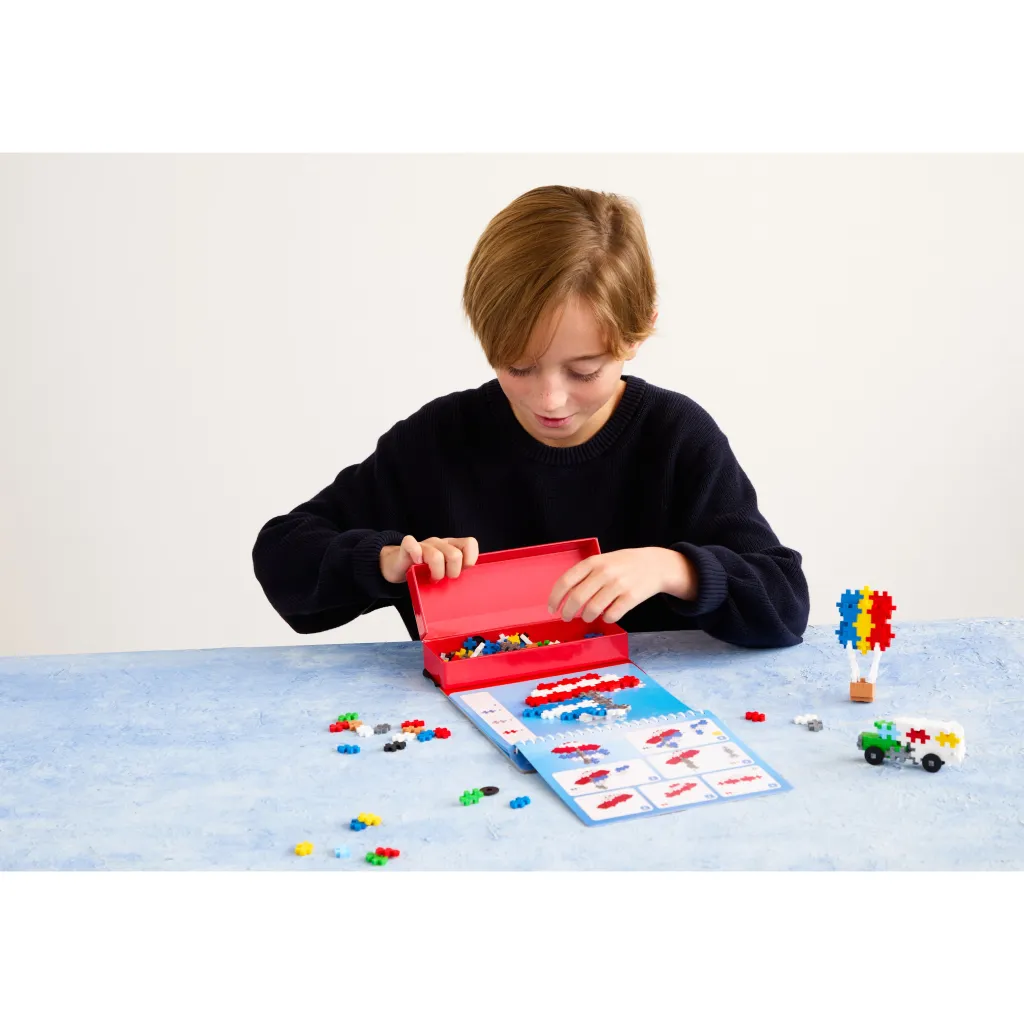 Puzzle By Number Activity Pad Transportation>Plus-Plus Sale