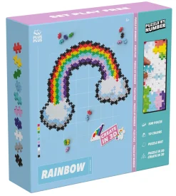 Puzzle By Number Rainbow & Unicorn Byggset>Plus-Plus Online