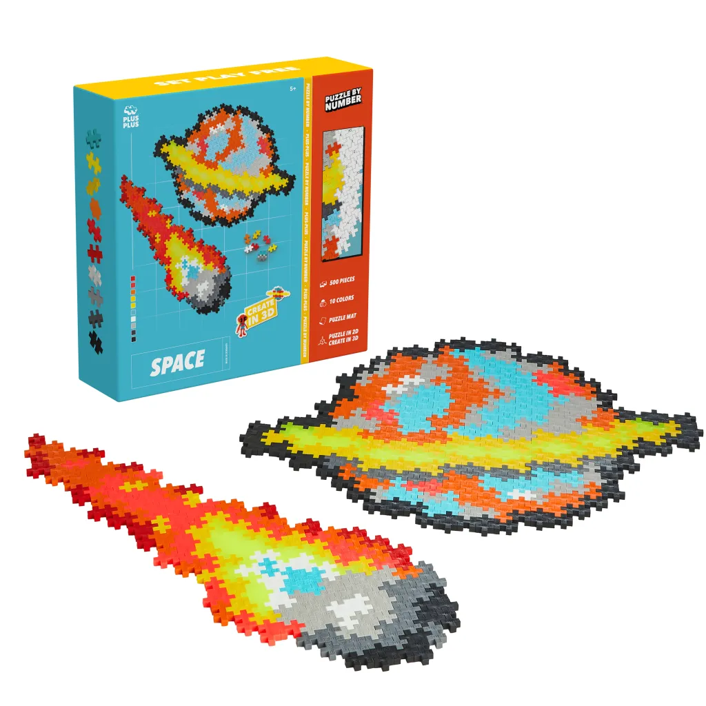 Puzzle By Number Space Byggset>Plus-Plus Sale
