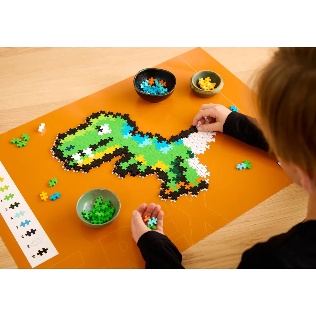 Puzzle By Number T-rex>Plus-Plus Discount