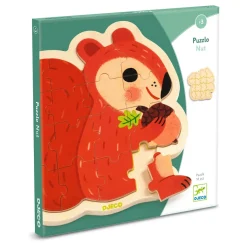 Puzzlo Nut Pussel I Trä>Djeco