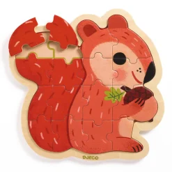 Puzzlo Nut Pussel I Trä>Djeco