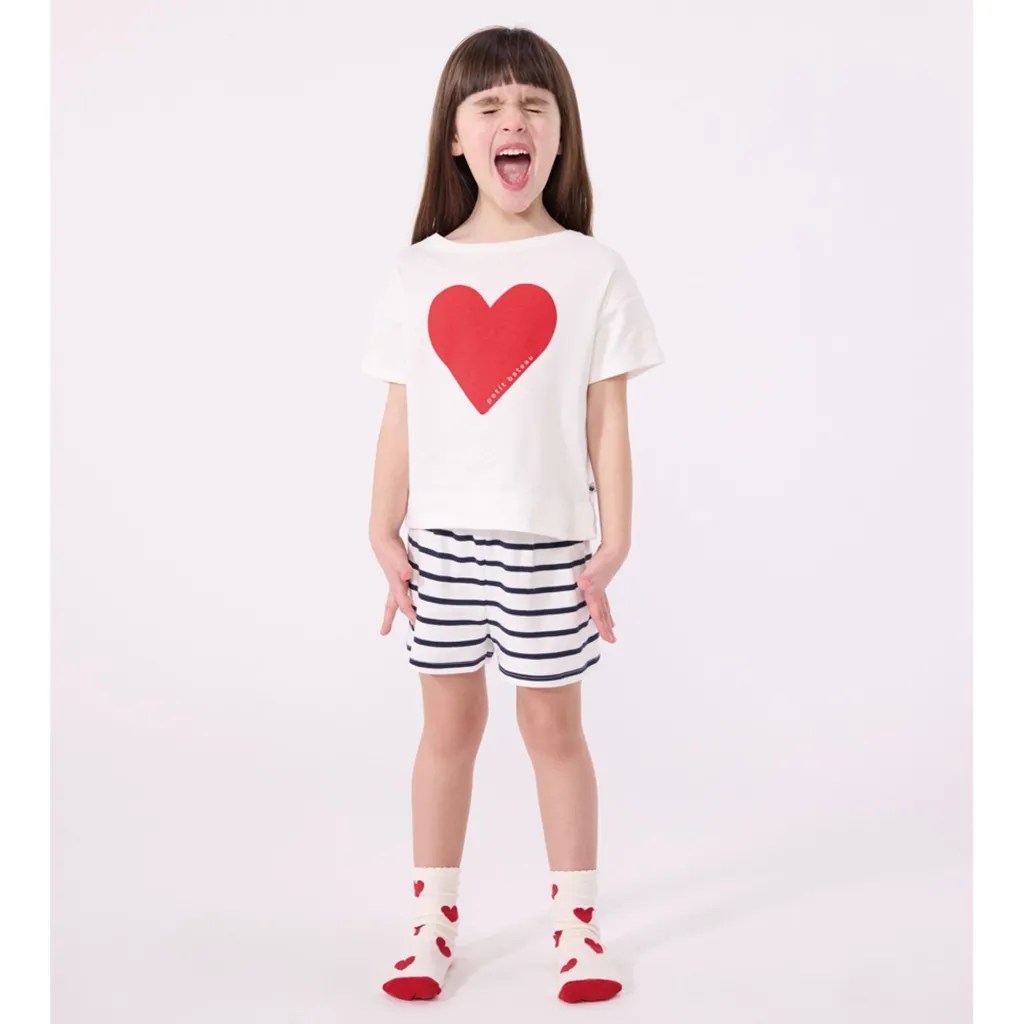 Pyjamas I Bomull Marshmallow Smoking>Petit Bateau Best
